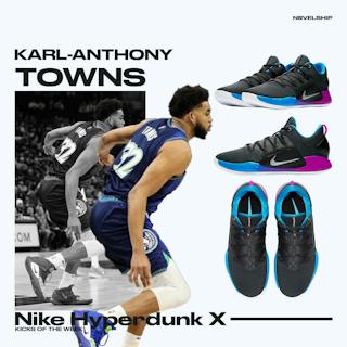 Nike Hyperdunk X Low 'Black Purple' AR0464-004 Nike Hyperdunk X Low 'Black Purple' AR0464-004